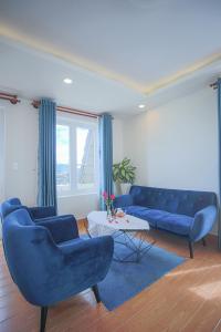 Posezení v ubytování Rose Valley Hotel Da Lat Vietnam