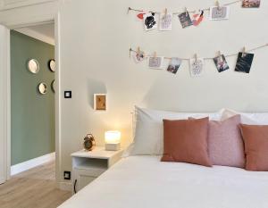 Voodi või voodid majutusasutuse CasaViva - Central Beautiful Bilo in Santa Margherita L. toas