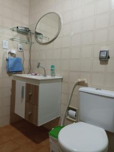 ห้องน้ำของ Braga Apartamento Temporada Maceió