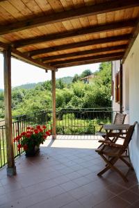 Balkón nebo terasa v ubytování Agriturismo La Ferriera