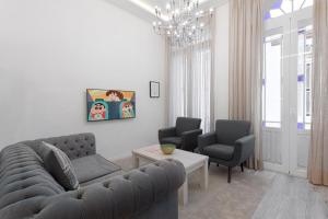 Posezení v ubytování Fresh Velazquez Apartments