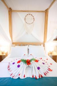 Katil atau katil-katil dalam bilik di Hotel Casa Merlin