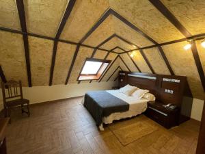 Postel nebo postele na pokoji v ubytování Hotel Casa Beletri