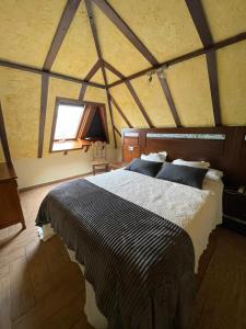 En eller flere senger på et rom på Hotel Casa Beletri