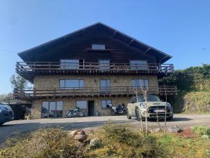 Budova, kde se bed and breakfast nachází