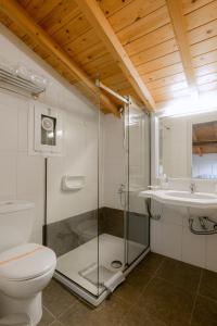 Kúpeľňa v ubytovaní Kastello Hotel