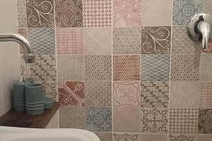 A bathroom at Casetta Nonna Augusta (Spello 9 km-Assisi 12 km)