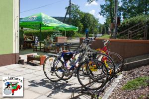 Jazda na bicykli v okolí ubytovania Penzion na Čertovce