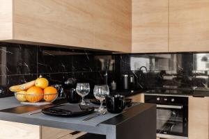 Kuchyňa alebo kuchynka v ubytovaní Portowa Przystań by Comfort Apartments