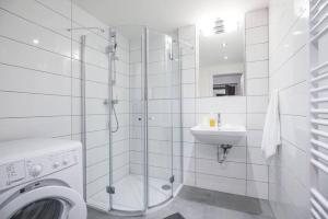 Kúpeľňa v ubytovaní Prague Tales Boutique Residence by Dwellfort