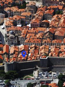 Výhľad na mesto Dubrovník alebo výhľad na mesto priamo z apartmánu