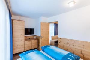 Televízia a/alebo spoločenská miestnosť v ubytovaní Apartments Mirandula