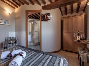 A bed or beds in a room at Amoliv