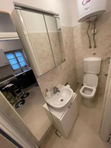 Kylpyhuone majoituspaikassa Apartment Tkalča