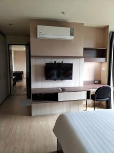 Kuchyň nebo kuchyňský kout v ubytování VC Residence - Chon Buri