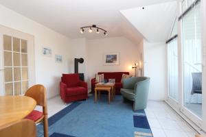 Χώρος καθιστικού στο Fewo 11 Schekahn Am Achterwasser Zempin - Fewo cc