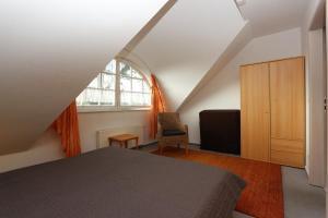 Ένα ή περισσότερα κρεβάτια σε δωμάτιο στο Fewo 11 Schekahn Am Achterwasser Zempin - Fewo cc +20 φωτογραφίες