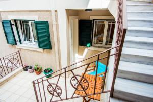 A balcony or terrace at Elena's apartment 3