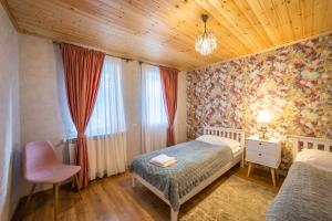 Ένα ή περισσότερα κρεβάτια σε δωμάτιο στο Savanna Guest House