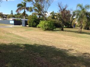 Zahrada ubytování Emu Park Motel