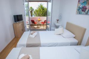 Posteľ alebo postele v izbe v ubytovaní My Relax Sea View Apartment