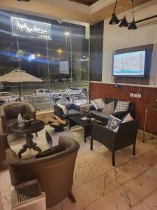 Istumisnurk majutusasutuses Safwt Aldyar Furnished Units