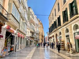 Hostia v ubytovaní Homely Málaga Loft Especerías