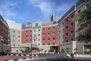 O edifício onde o hotel está situado