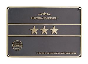 Majutusasutuses Hotel Retterath am Nürburgring olev sertifikaat, autasu, silt või muu dokument