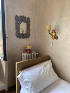 Cama o camas de una habitación en B&B Borghi