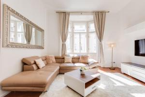 Posedenie v ubytovaní Luxury Riverside Apartments In The Center Of Prague
