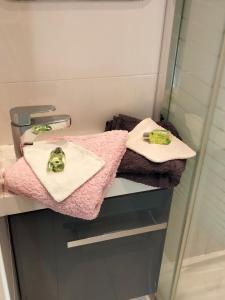 Gallery image of Studio charmant avec vue sur la mer a Cannes 20 m&sup2; terrasse in Cannes