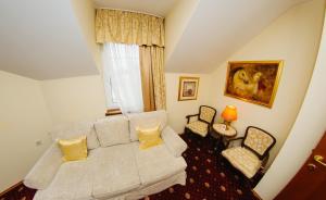 Zona de estar de Garni Hotel Andric
