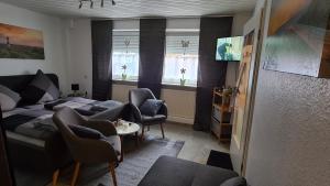 Posezení v ubytování Ferienwohnung Thore