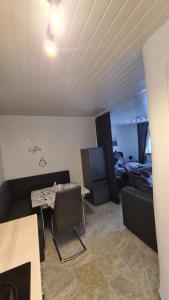 Posezení v ubytování Ferienwohnung Thore