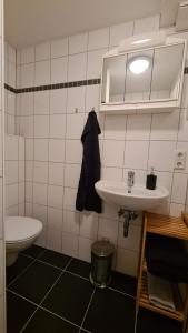 Koupelna v ubytování Ferienwohnung Thore + 12 fotografií