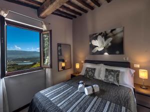 A bed or beds in a room at Amoliv