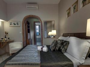 A bed or beds in a room at Amoliv