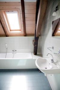 Koupelna v ubytování Gelkingehof Aparthotel