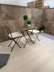 Patio nebo venkovní prostory v ubytování Apartamento Los Naranjos de Santa Justa
