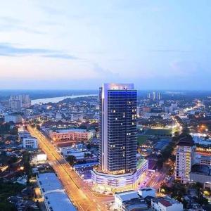 Nespecifikovaný výhled na destinaci Kota Bharu nebo výhled na město při pohledu z apartmánu