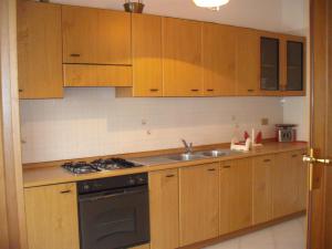 مطبخ أو مطبخ صغير في Calatafimi Segesta Apartment