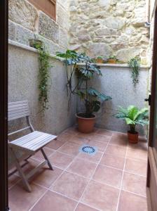 Patio nebo venkovní prostory v ubytování Casa Veiga 1