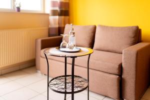 Posezení v ubytování Hotel Nahetal