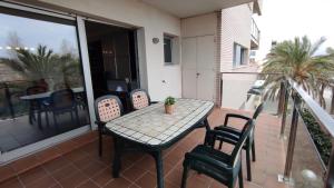 A balcony or terrace at Alquiler Vacacional Salou W&S