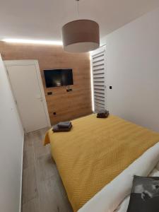 Voodi või voodid majutusasutuse Apartlux Helena1 toas