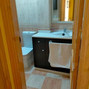 A bathroom at A casa do clarete
