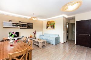 Kuchyň nebo kuchyňský kout v ubytování TwinStars Maisonette