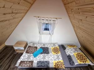 Posteľ alebo postele v izbe v ubytovaní Ubytování BOBULKA Bulhary
