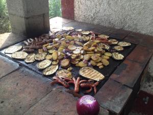 Makanan di atau berdekatan rumah percutian